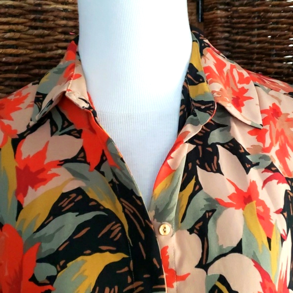 Zara Floral Blouse
